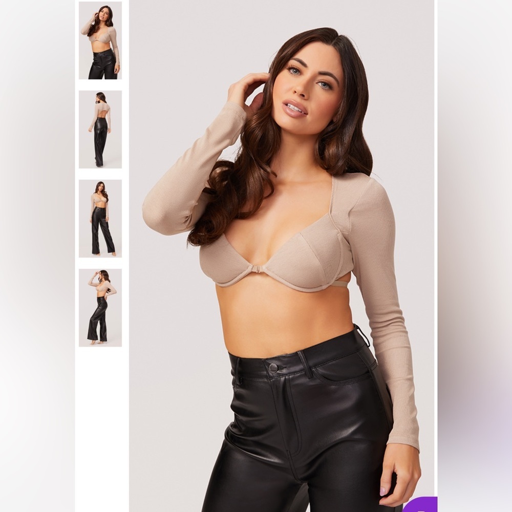 Yandy outerwear | taupe, medium​